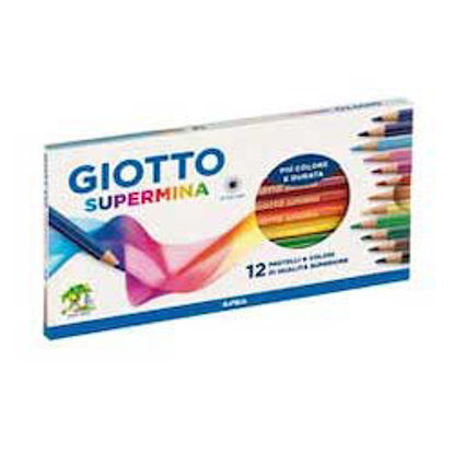 Immagine di Pastelli Supermina Giotto 12pz