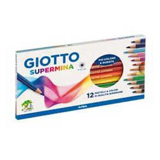 Immagine di Pastelli Supermina Giotto 12pz