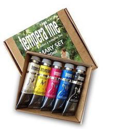 Immagine di Tempera fine Maimeri box da 5 colori primari x 20ml