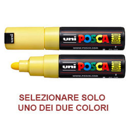 Immagine di Marcatore UNI POSCA PC7M p.large 4,5-5,5mm giallo