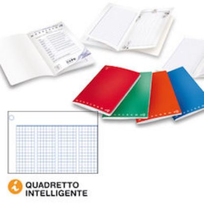 Immagine di QUADERNO MAXI MONOCROMO A4 100gr QUADRETTI INTELLIGENTI