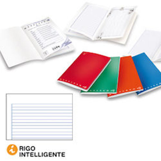 Immagine di QUADERNO MAXI MONOCROMO A4 100gr RIGO INTELLIGENTE