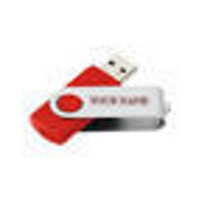 Immagine di Chiavetta USB rossa da 4 GB personalizzata Logo scuola