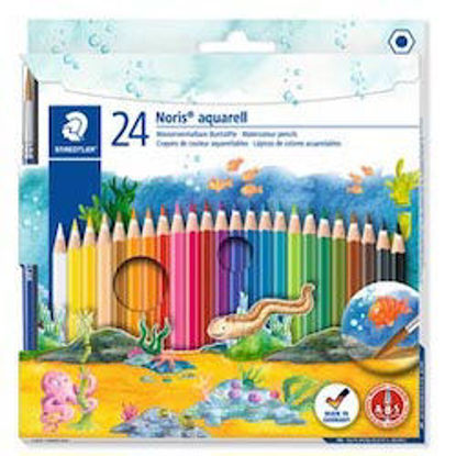 Immagine di Pastelli Staedtler Noris Club Acquarel 24 colori