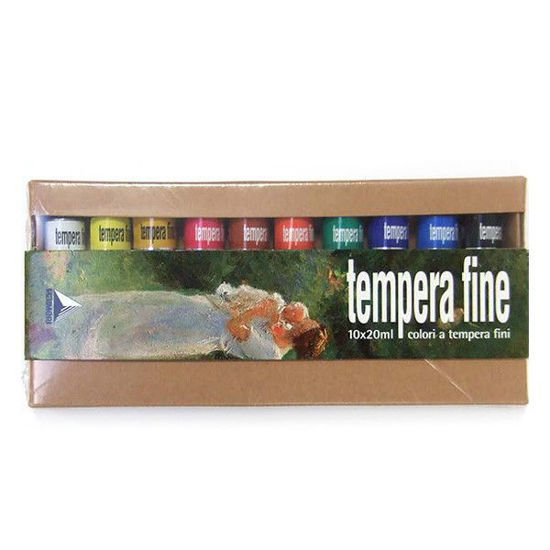 Immagine di Tempera fine Maimeri box da 10 colori x 20ml