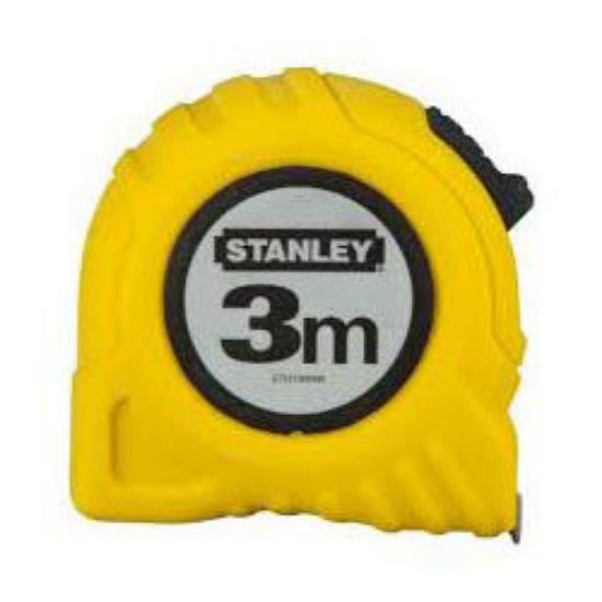 Immagine di Metro flessibile Stanley metallo+ABS 3mt