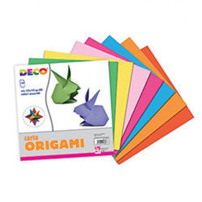 Immagine di CARTA ORIGAMI - CONF. 100 FOGLI CM.10x10 - COL. ASS.