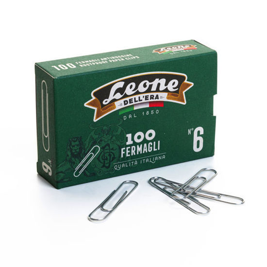 Immagine di Fermagli N. 6 Leone scatola 100pz