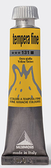 Immagine di Tempera fine tubetto 20ml Ocra gialla - Maimeri