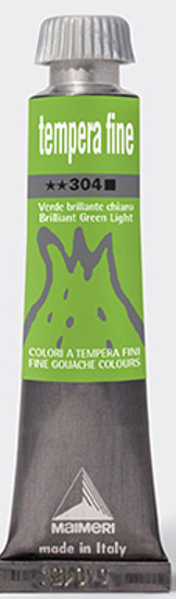 Immagine di Tempera fine tubetto 20ml Verde brillante chiaro - Maimeri