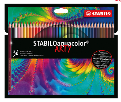 Immagine di Pastelli Stabilo Aquacolor ARTY 36pz