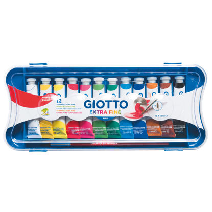 Immagine di Tempere Giotto extra fine box da 12 colori x 12ml