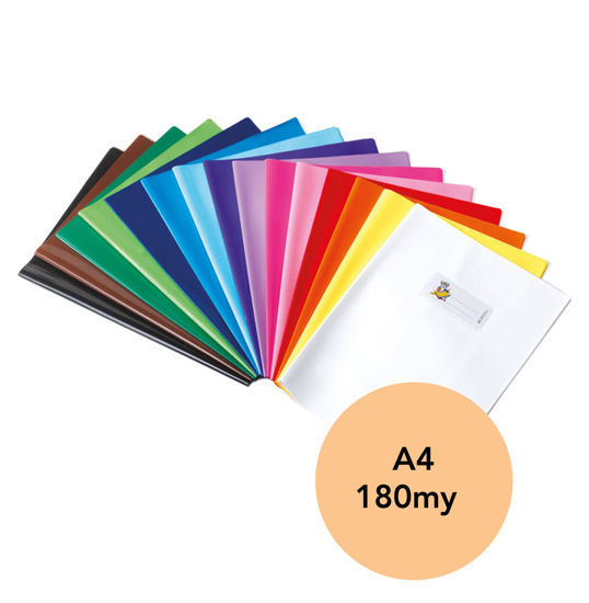 Immagine di Copertina per quaderni A4 180 micron blu