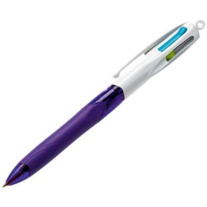 Immagine di Penna 4 colori Fashion Bic (rosa, azzurro, verdino, viola)