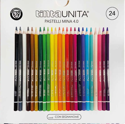 Immagine di Pastelli Tinta Unita 24pz