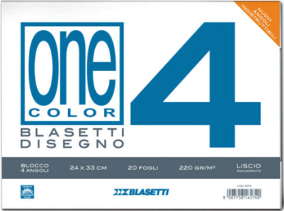 Immagine di Album 4 angoli BL4 20fg 24X33 220gr liscio